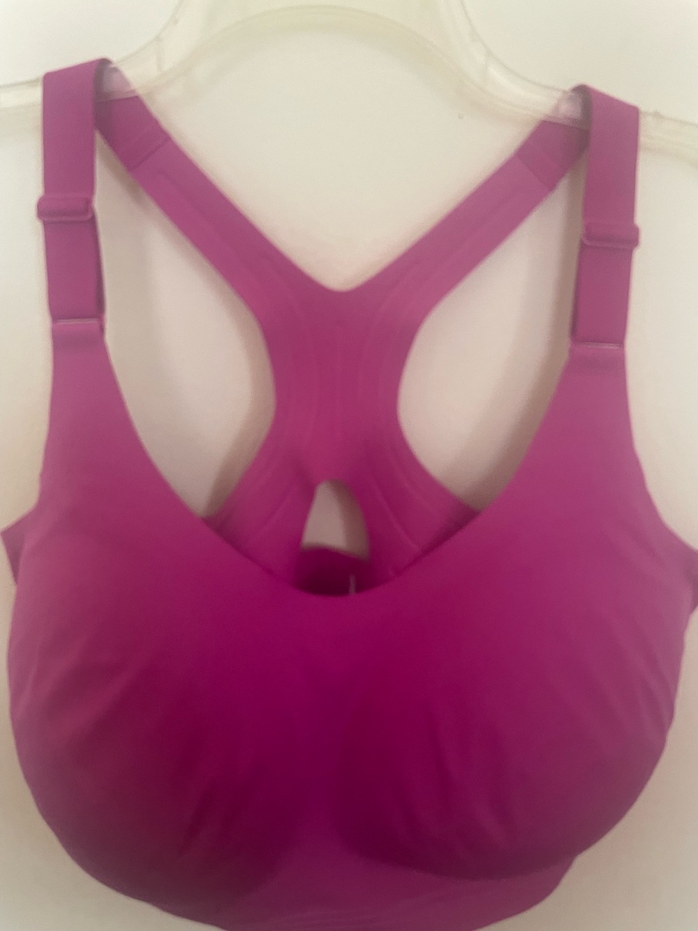 2 -sport tops ( white and magenta )